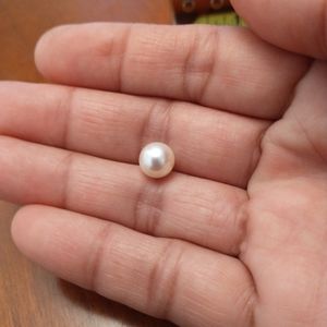 🌺Pair of white pearls